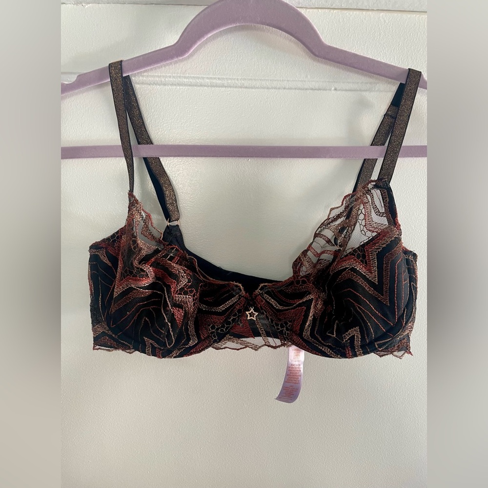 Savage X Fenty Lace Underwire Balconette Bra!